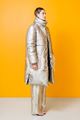 Picture of Silver quilted coat
