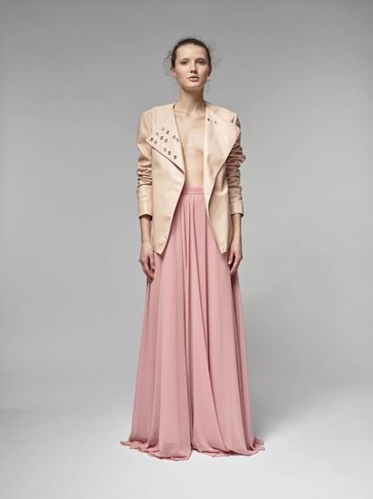 Picture of Long silk skirt