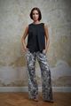Picture of Silk pattern trousers