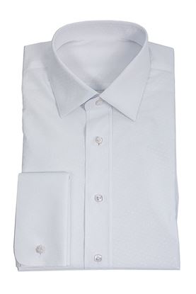 Picture of Shirt bespoke white jacquard