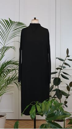Obrázek Rolákové šaty černé