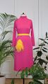 Picture of Turtleneck dress pink