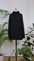 Picture of Black basic long-sleeve turtleneck top