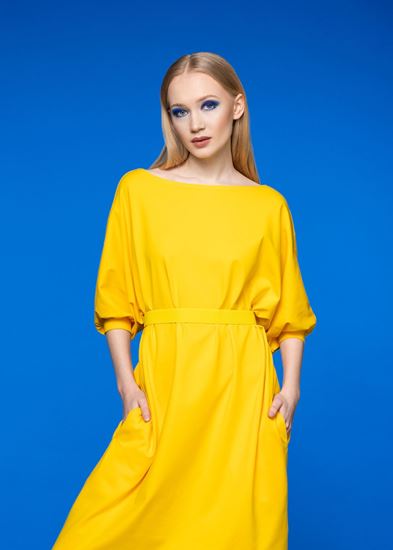 Picture of Balloon sleeve dress